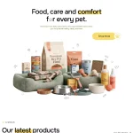 Pawline | Pet Shop Website Template Thumbnail